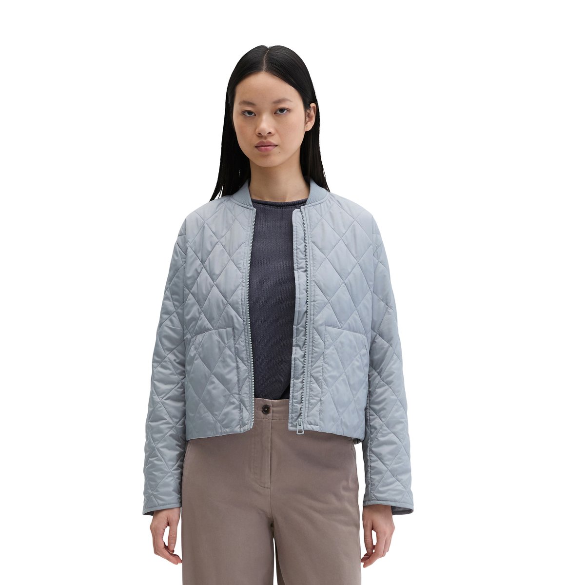 Veste matelassée à ranger MOP x Function en polyester recyclé gris, MARC O'POLO