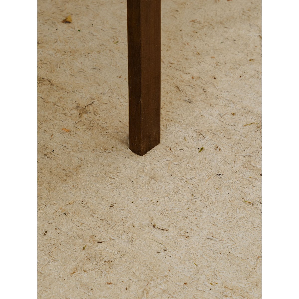 Table basse en verre et bois marron Donna N°1648 - Bon état marron, DEBONGOUT