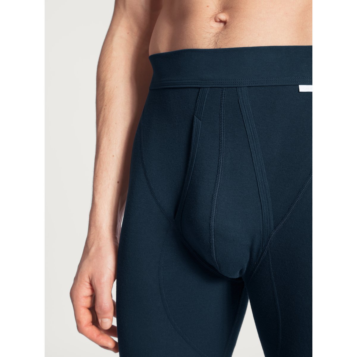 Pantalon avec ouverture Coton COTTON 1:1 amiral, CALIDA