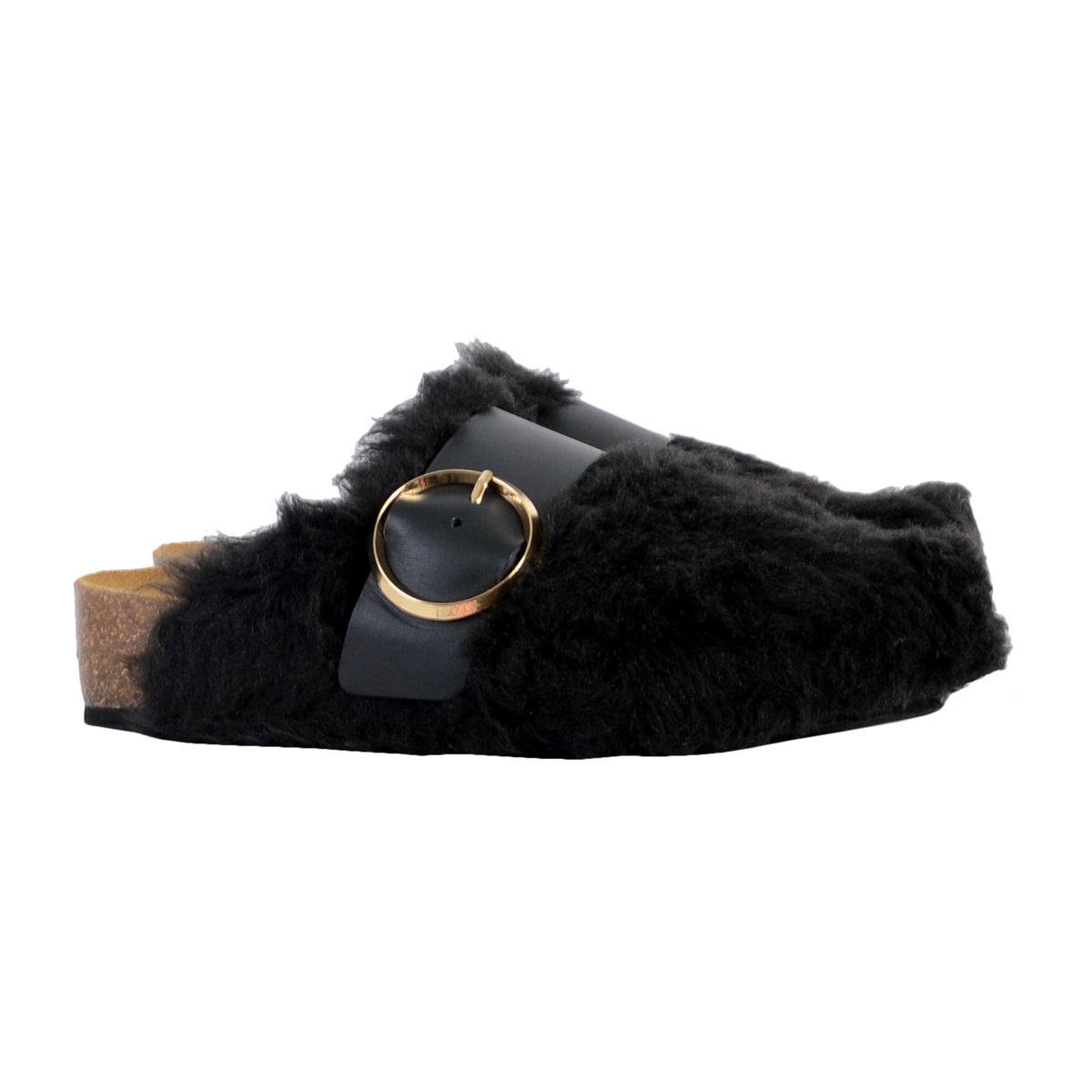 Mules Cuir Monique noir, SCHOLL