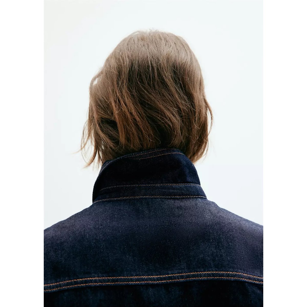 Chemise denim poches bleu, MANGO
