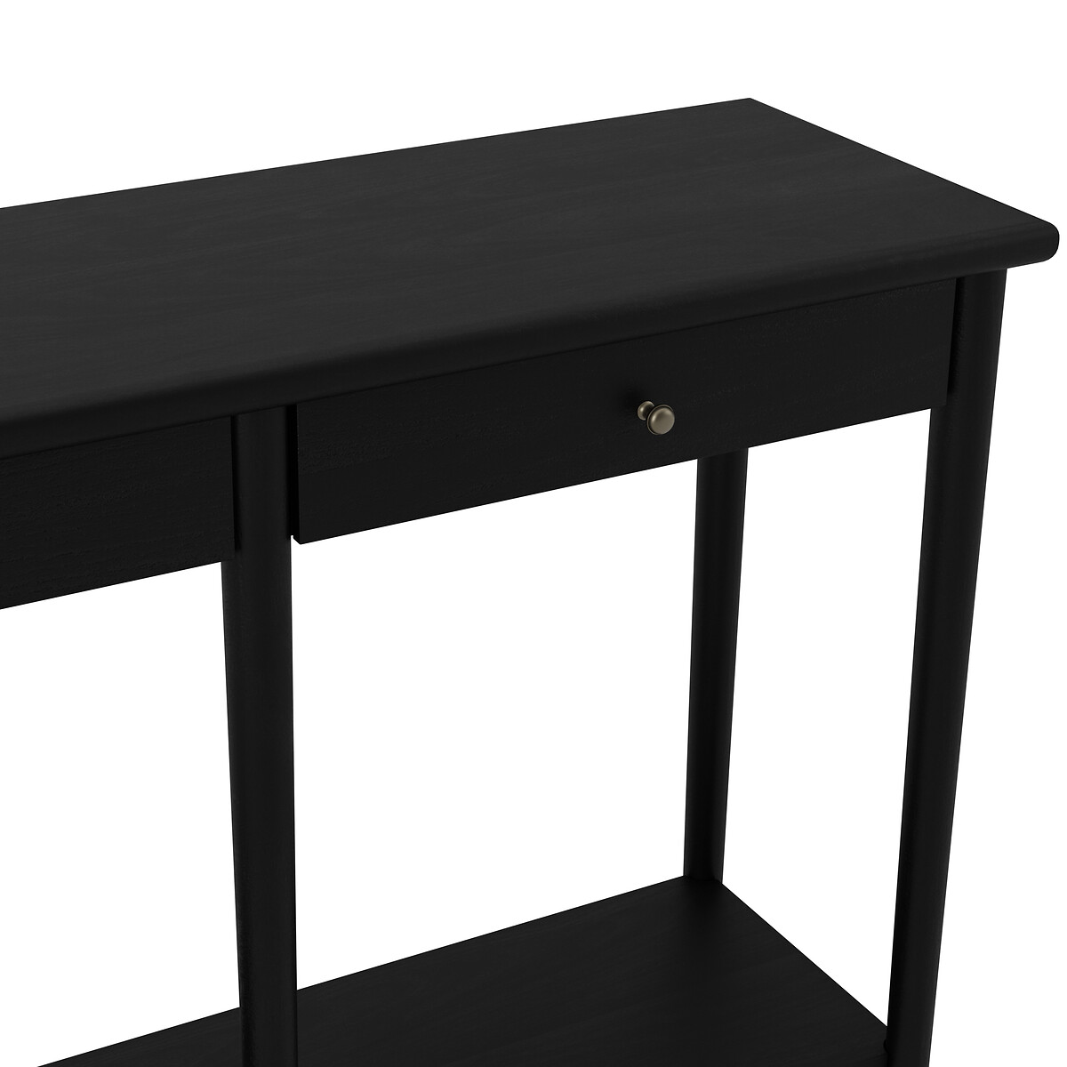 Carlotta 2 Drawer Wood Console Table black, SO'HOME