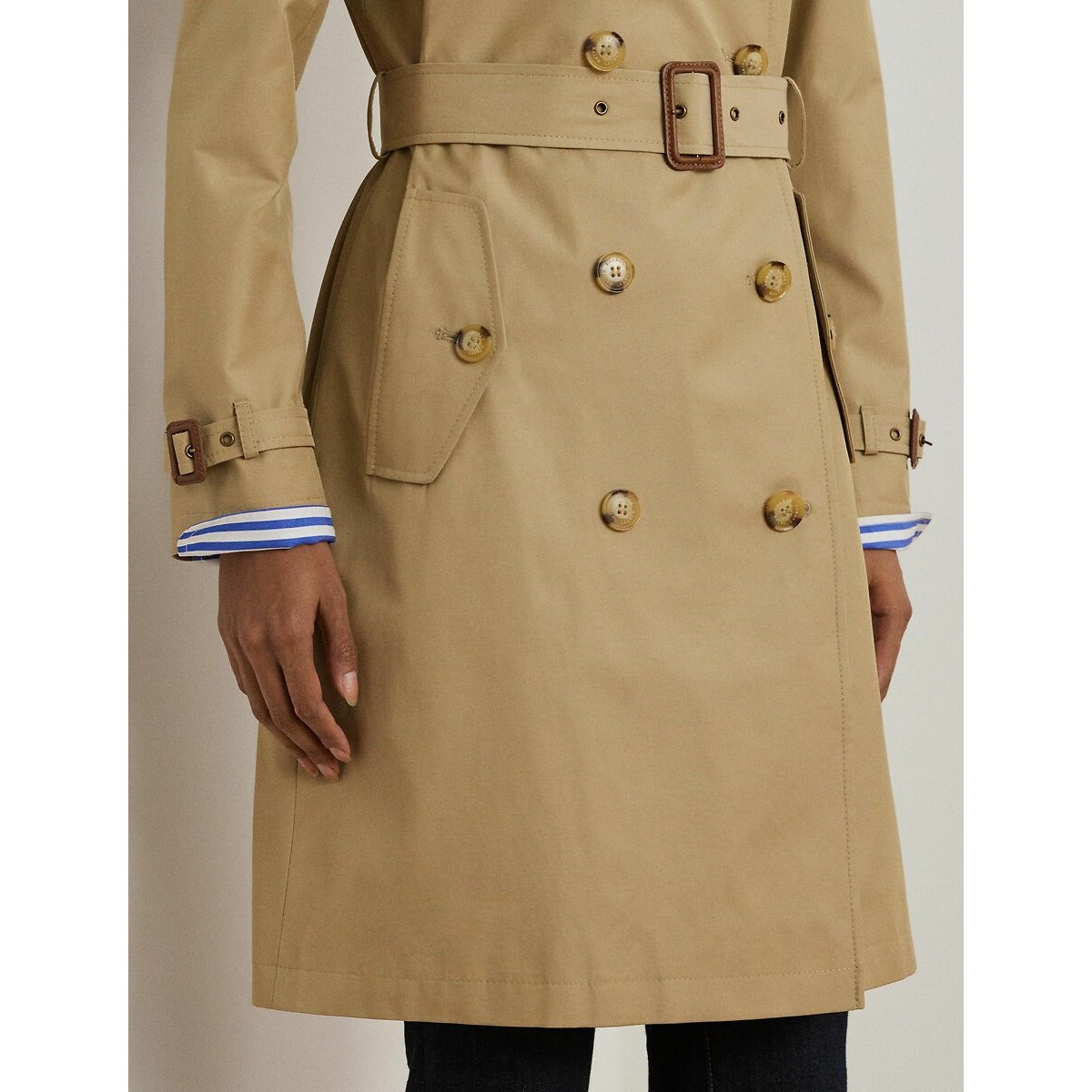 Belted Trench Coat beige, LAUREN RALPH LAUREN