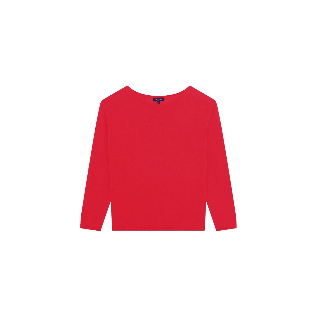 Pull ample lin PULL MCOLOMBE rouge, CAROLL