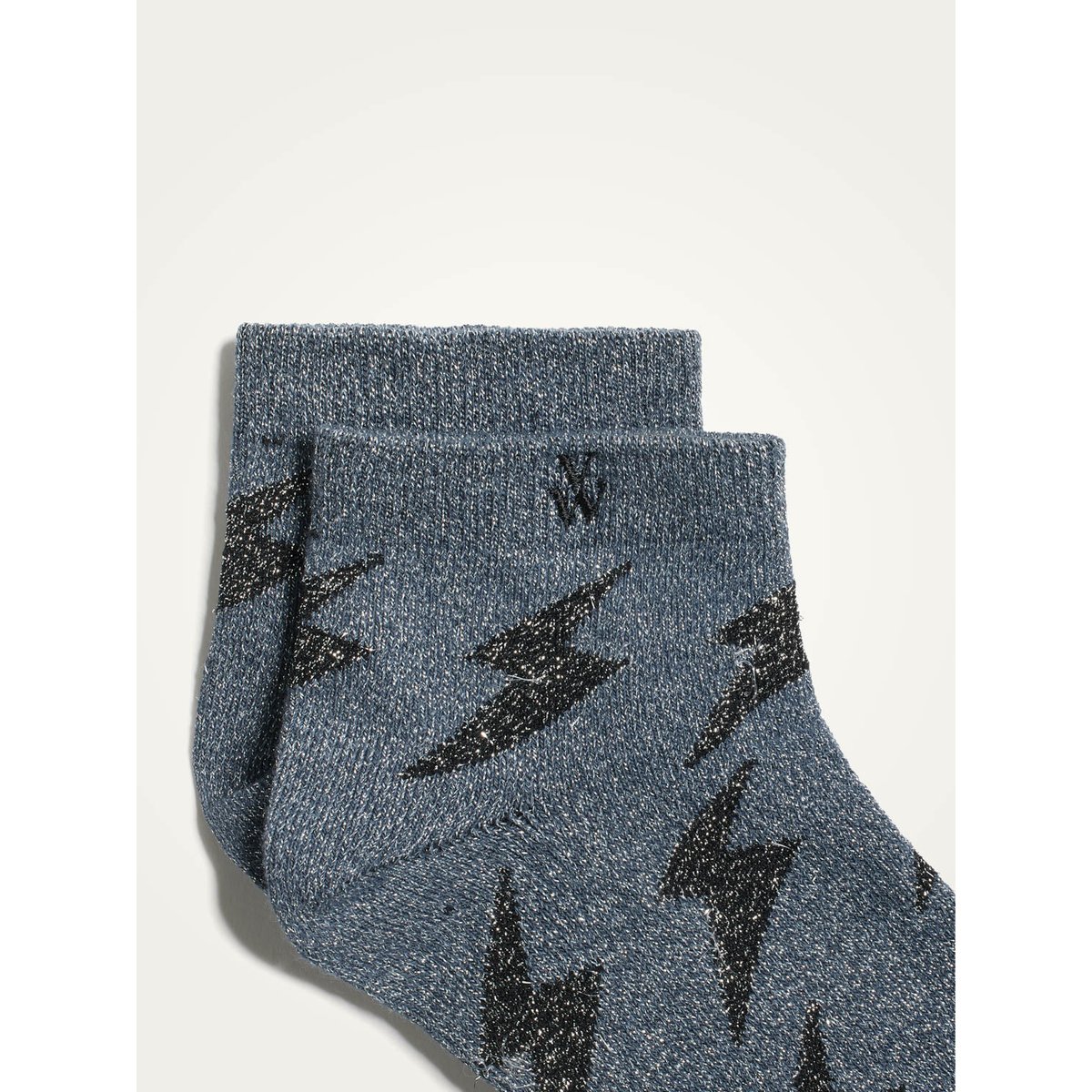 Chaussettes courtes Rachel gris, VANESSA WU