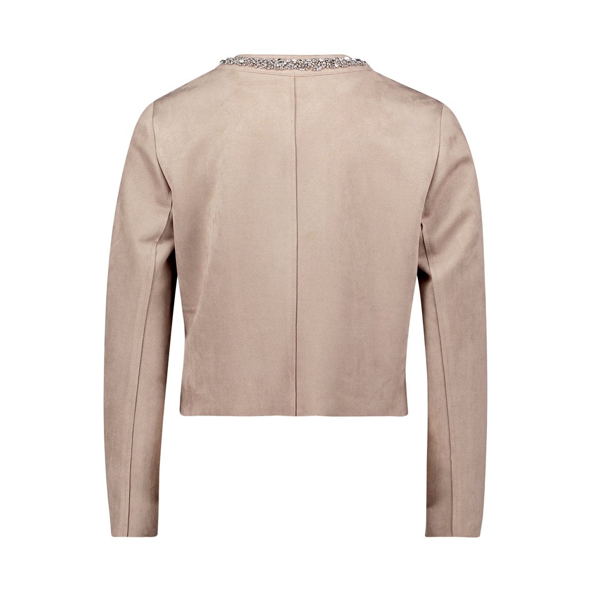 Veste blazer à poches plaquées taupe, BETTY BARCLAY