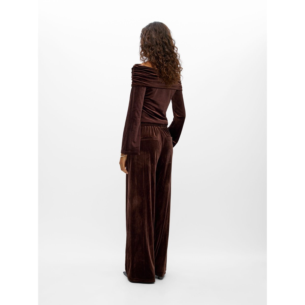 Pantalon À Jambe Ample marron - seal brown1, OBJECT