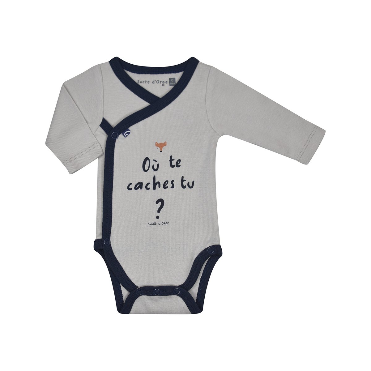 Trousseau naissance forest velours rase bleu, SUCRE D'ORGE