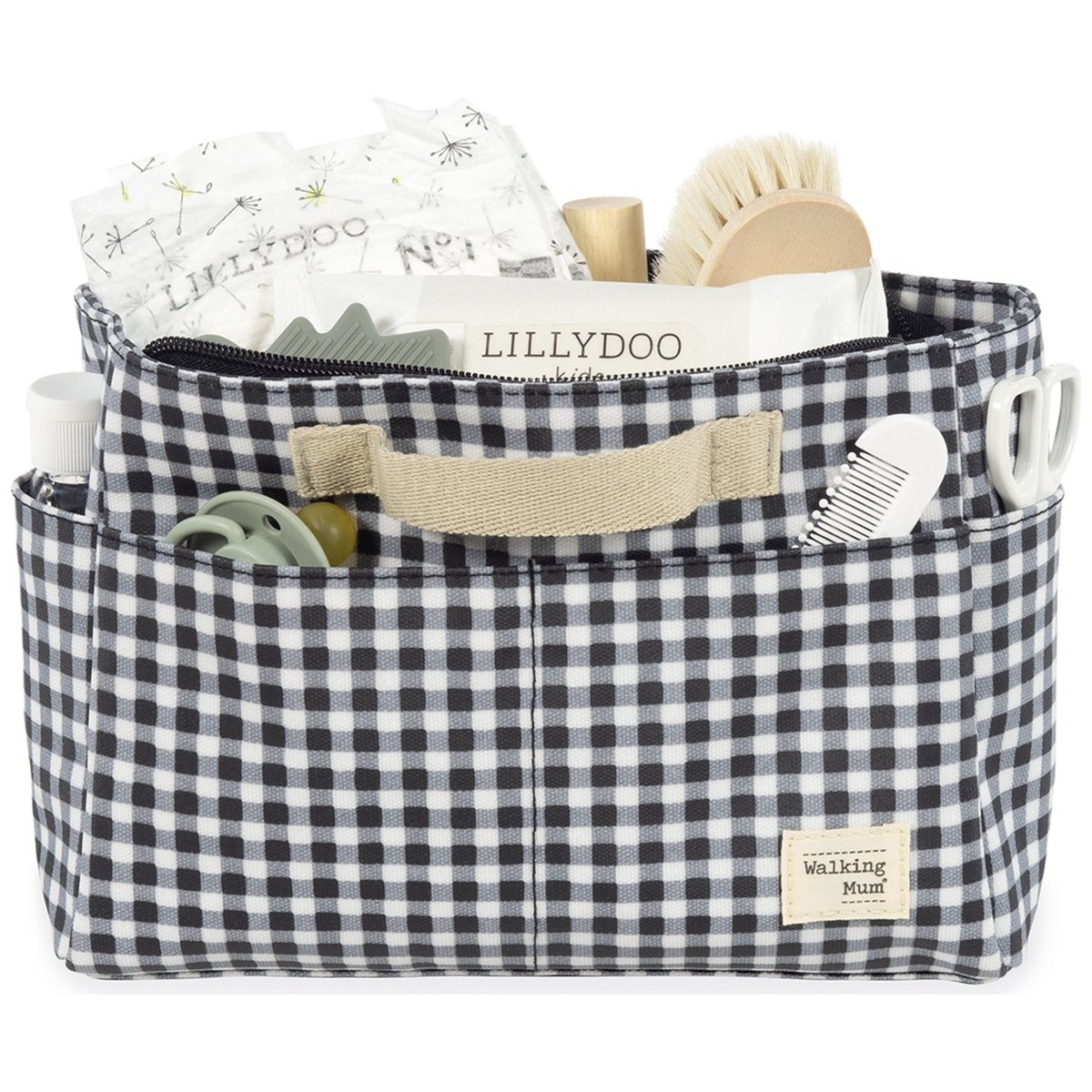 Trousse de toilette noir, WALKING MUM