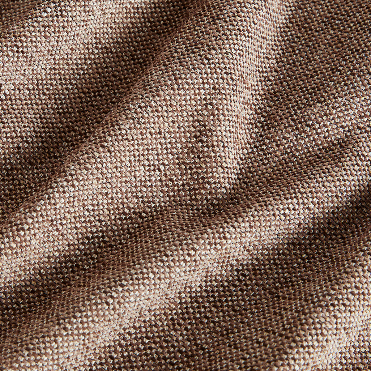 Rideau thermique doublé polaire, finition ruflette, VADIM marron, AM.PM