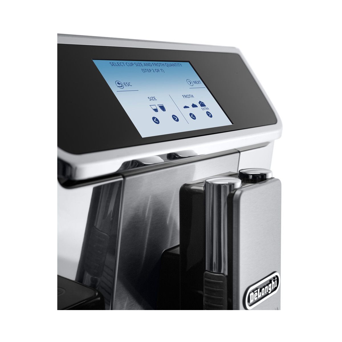 Expresso Broyeur primadonna elite experience ECAM650.85ms argent, DELONGHI