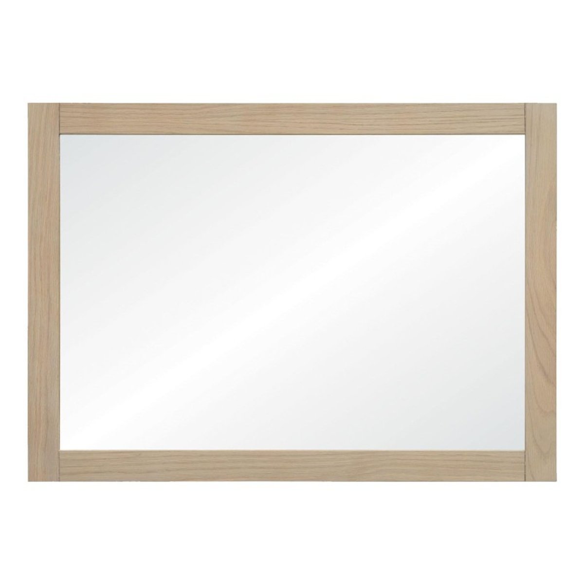 Meuble double 120cm chêne vasques carrées miroirs colonne ATOLL v002233, MOB IN