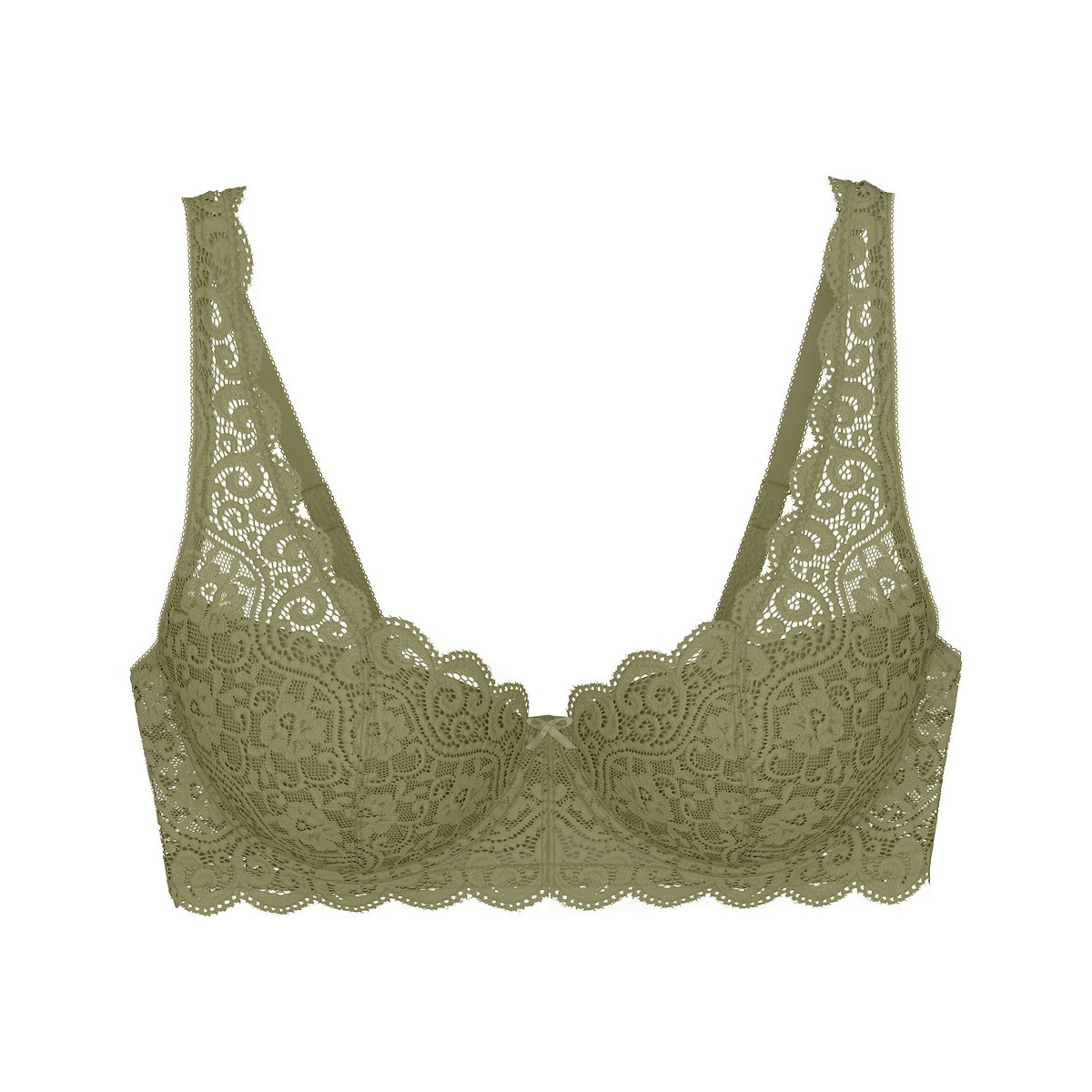 Reggiseno a balconcino AMOURETTE WHP verde oliva, TRIUMPH