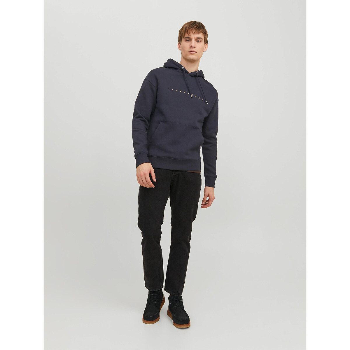 Hoodie navy blue, JACK & JONES