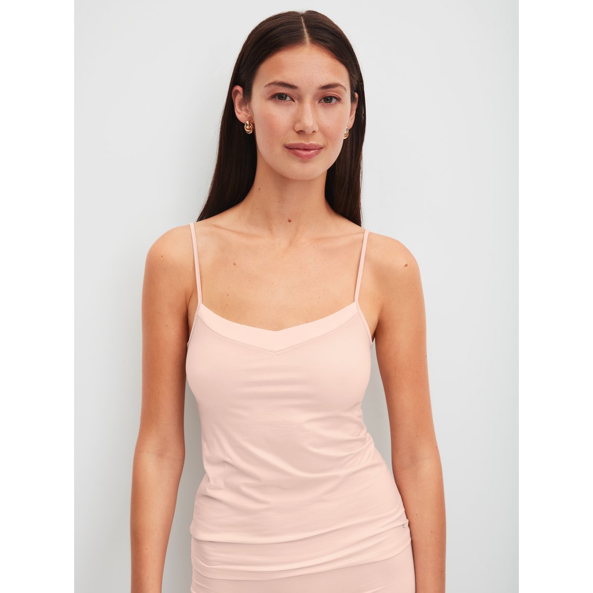 Débardeur à fines bretelles à bretelles Coton CATE parfait pink, CALIDA