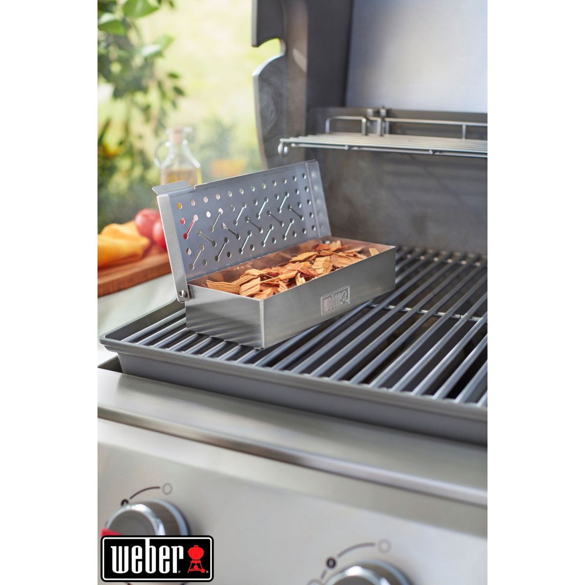 Fumoir barbecue Fumoir universel argent, WEBER