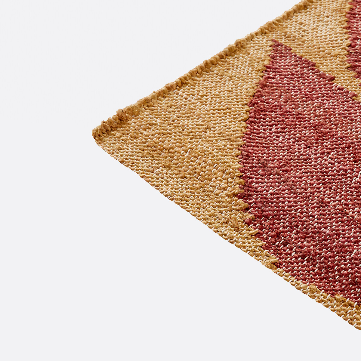 Tapis en 89% jute, LASSAN multicolore, LA REDOUTE INTERIEURS