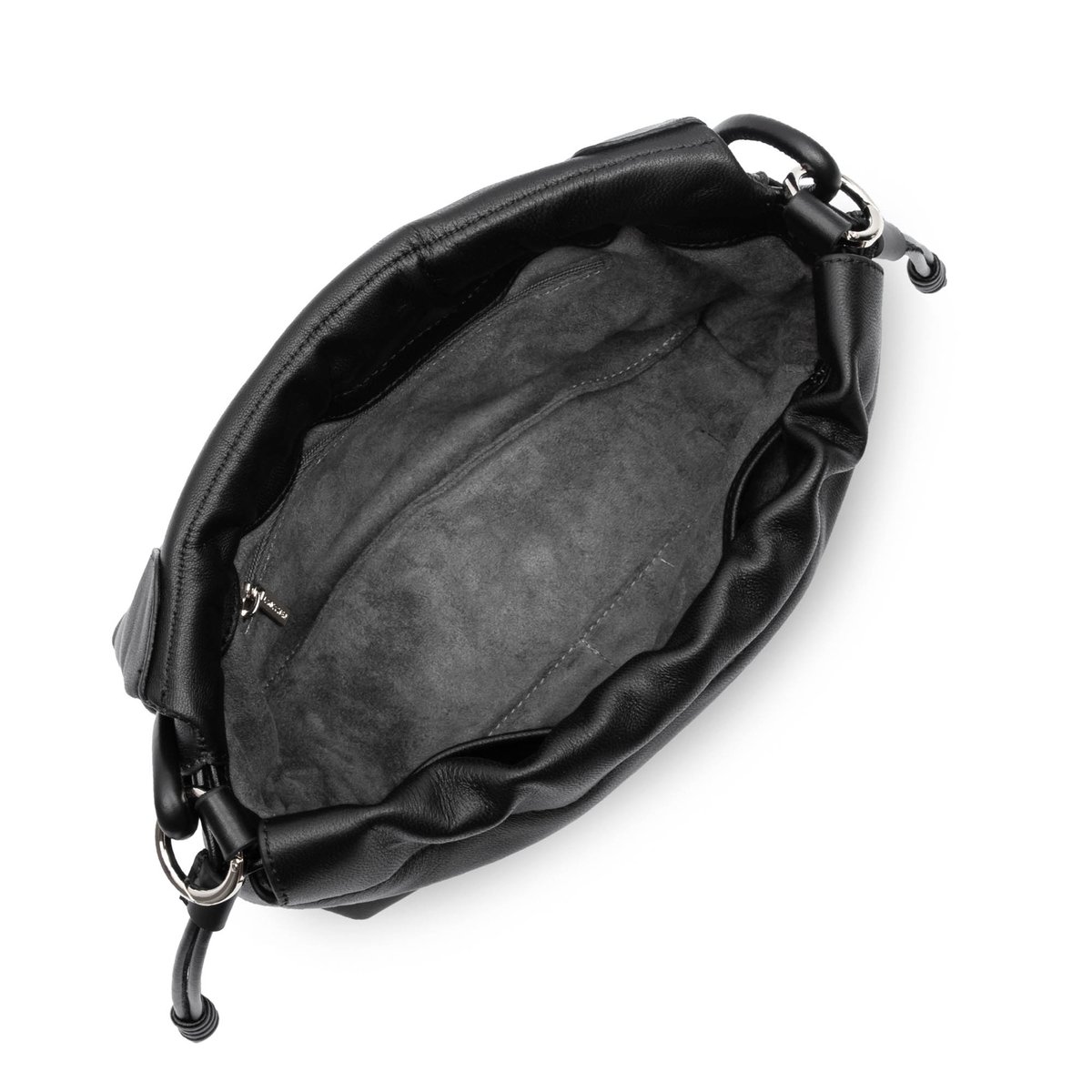 Sac besace LUSH noir, LANCASTER