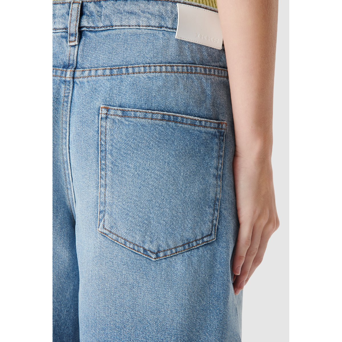 Bermuda en jean bleu, IKKS
