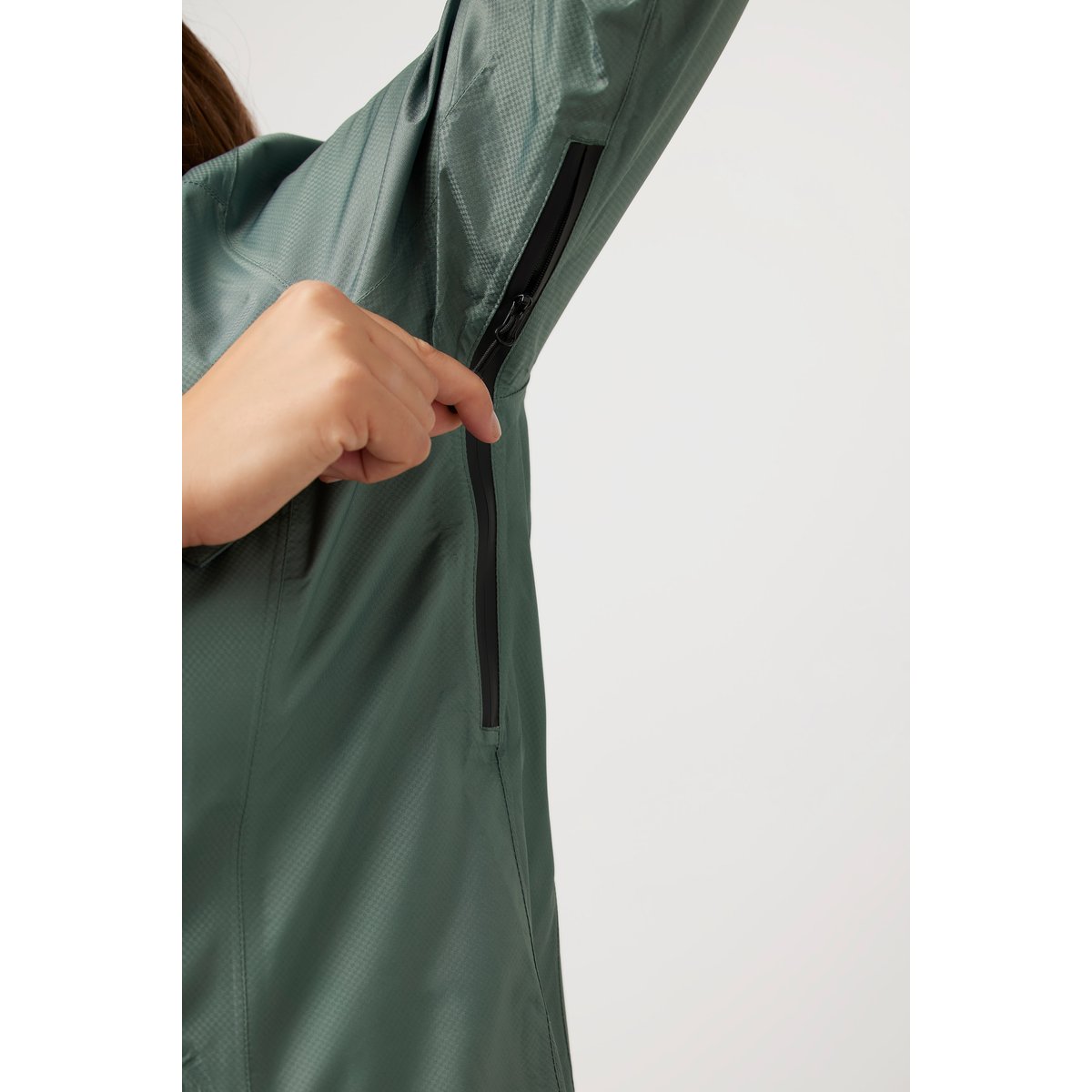 Veste technique HYPRAR à capuche menthe verte, ULLA POPKEN