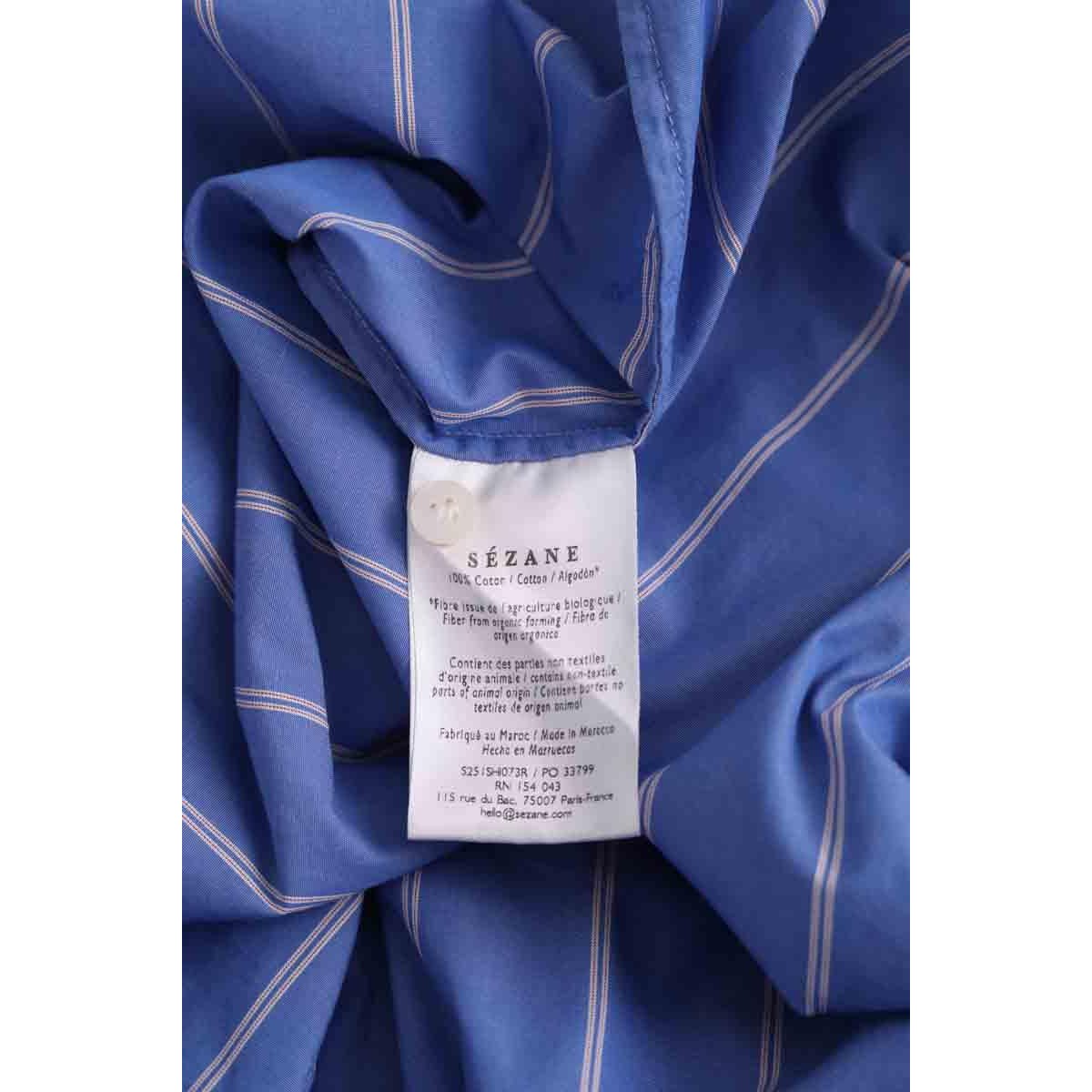 Chemise - Très Bon État bleu, SEZANE