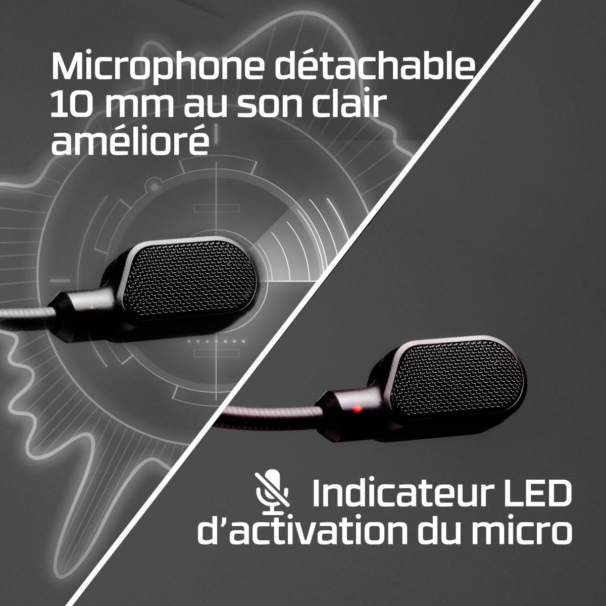 Casque gamer Cloud III Black noir, HYPER