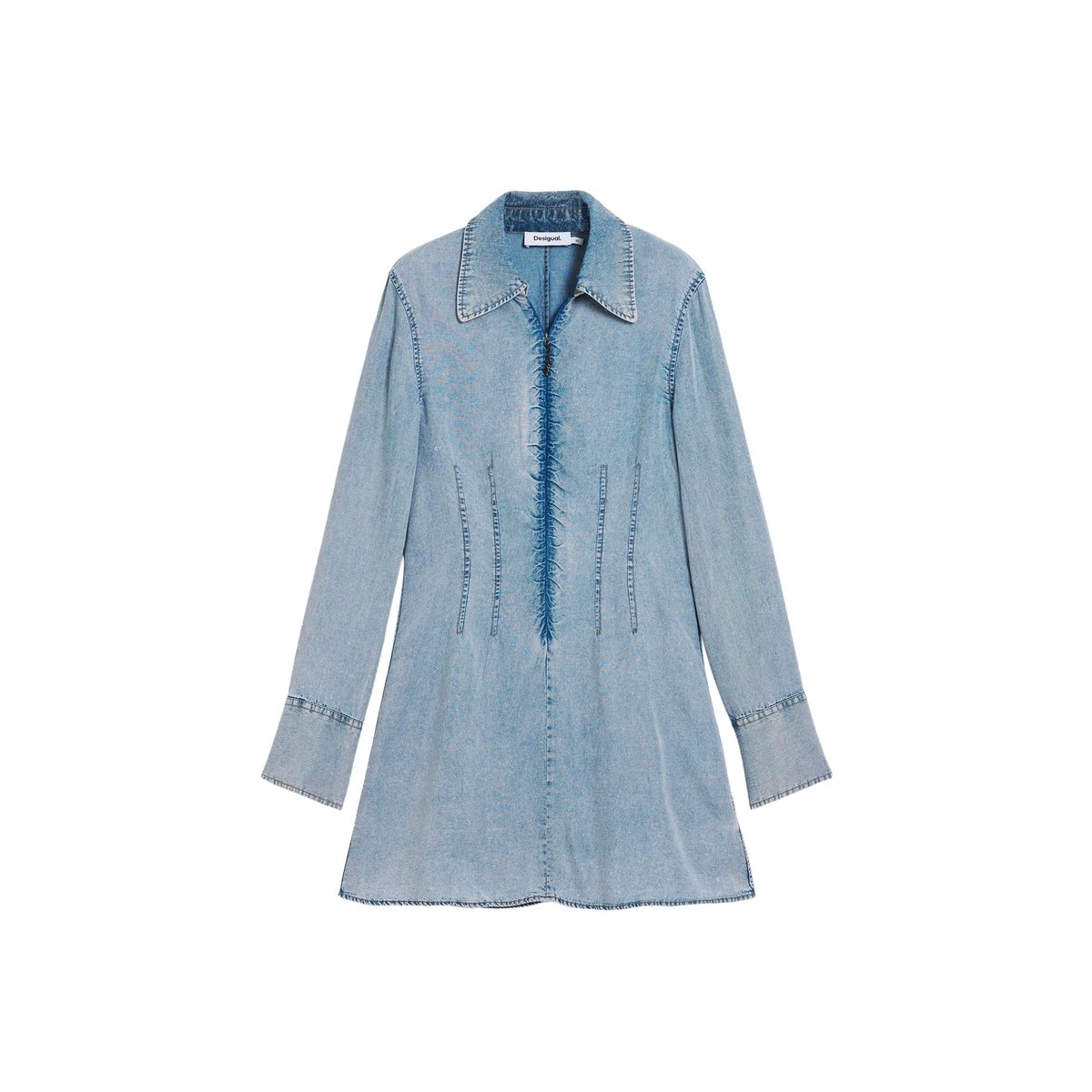 Robe en jean slim bleu, DESIGUAL