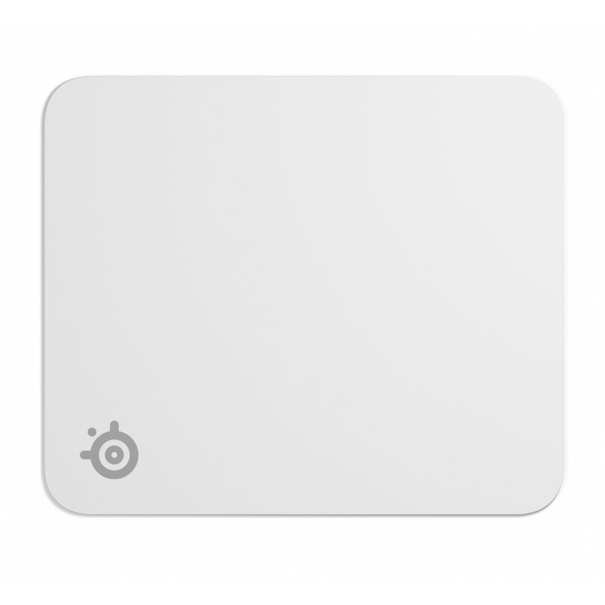 Tapis de souris QcK M Blanc couleur unique, STEELSERIES