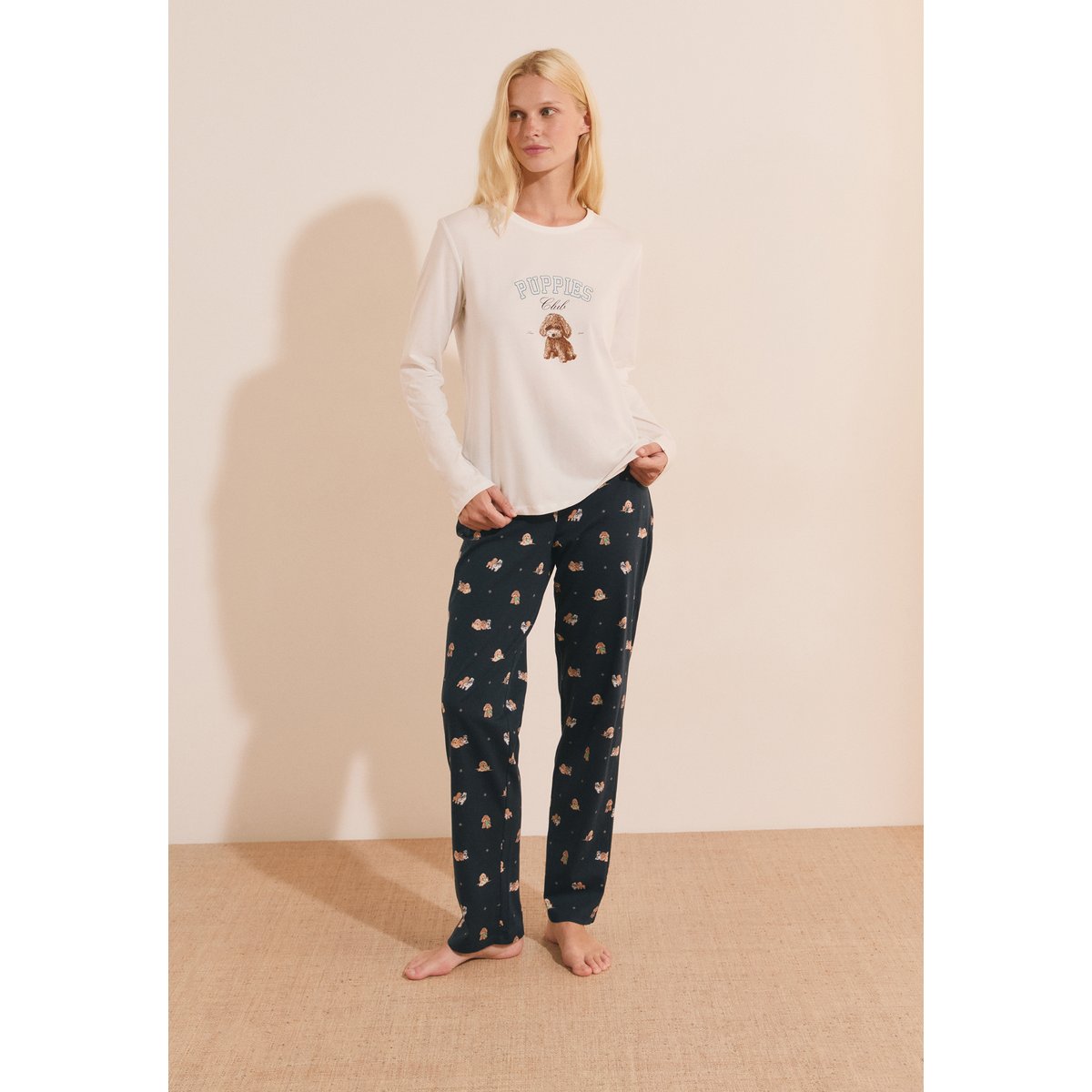 ETAM 3 PIECES RUBY - PYJAMA 3 PCS marine, ETAM