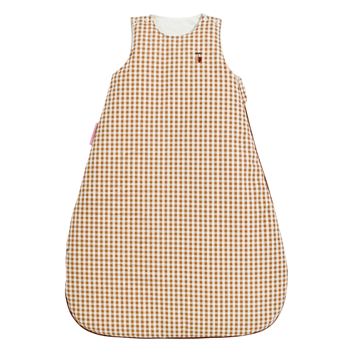 Gigoteuse coton bio POM POUCE caramel, LITTLE CREVETTE