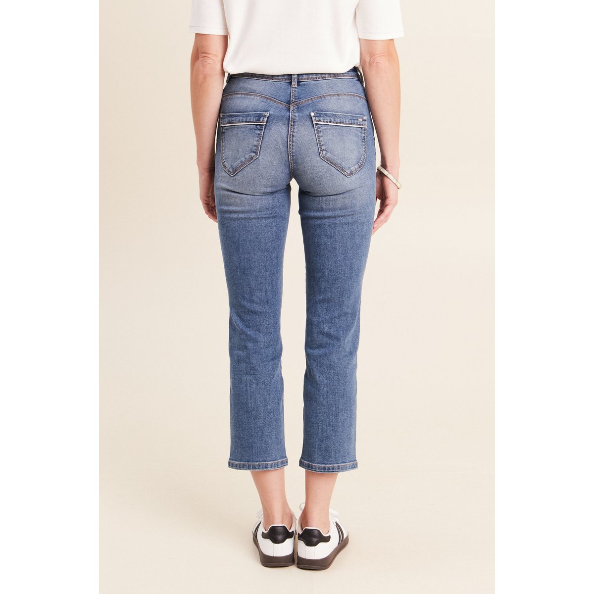 Jean 7/8ème denim stone, BREAL