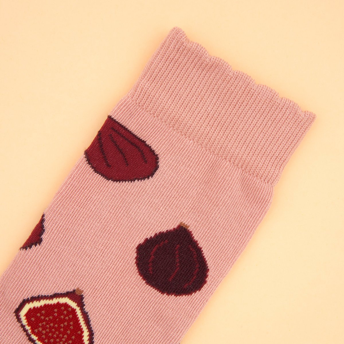 Chaussettes FIGUE vieux rose, COUCOU SUZETTE