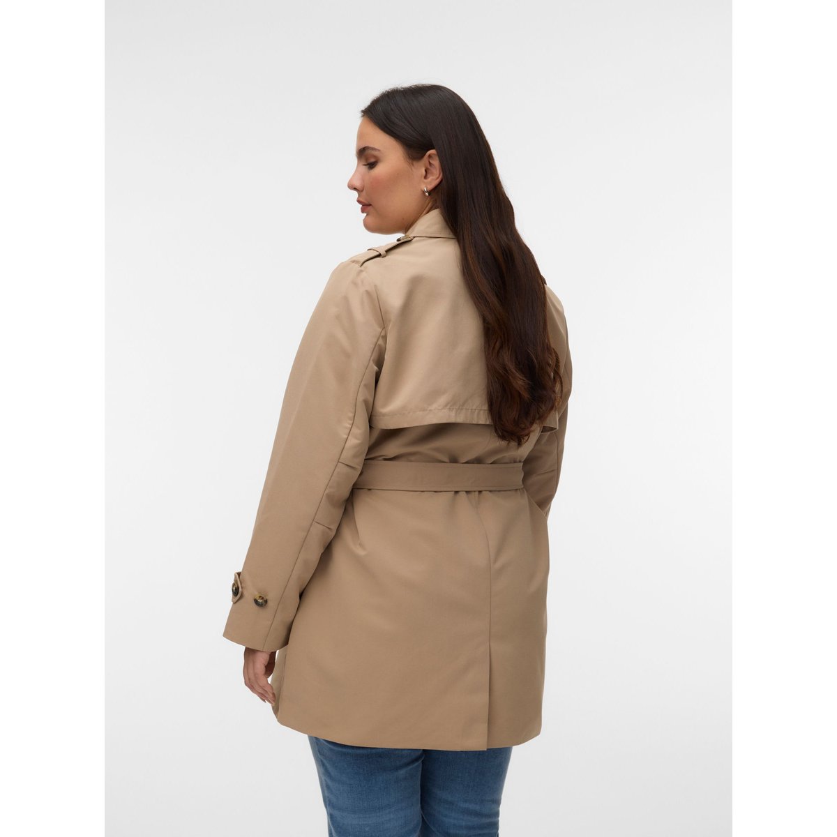 Trench Coat silver mink, VERO MODA