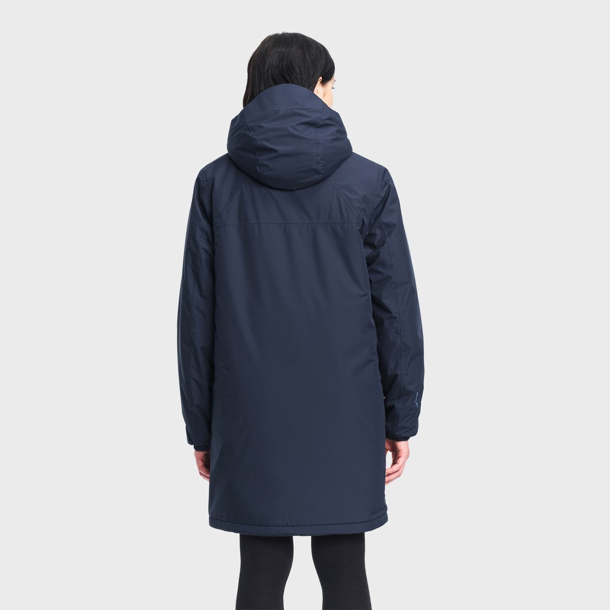 Parka RAINPACK 90 SHERPA bleu marine, AIGLE