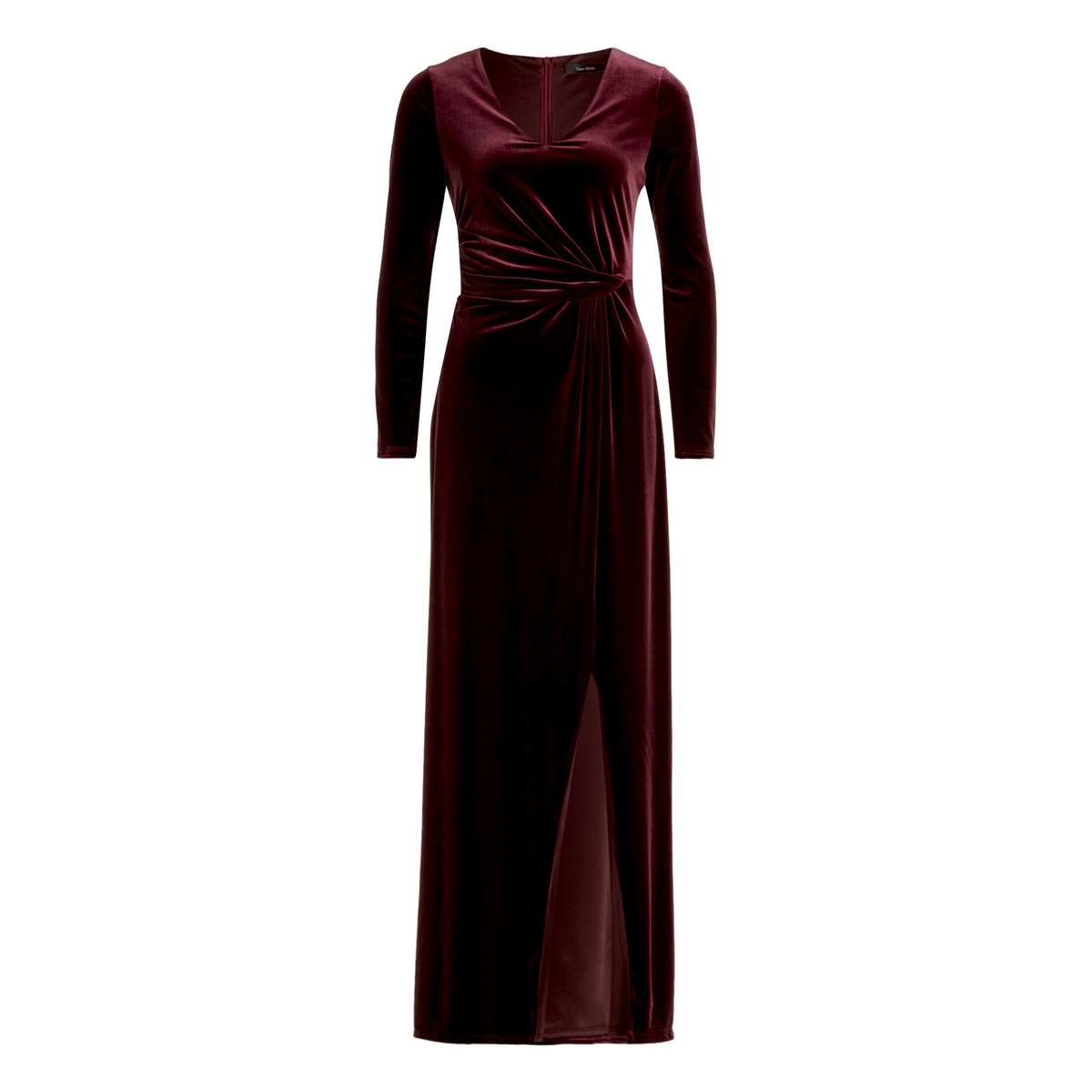 Robe de soirée à manches longues wild ruby, VERA MONT