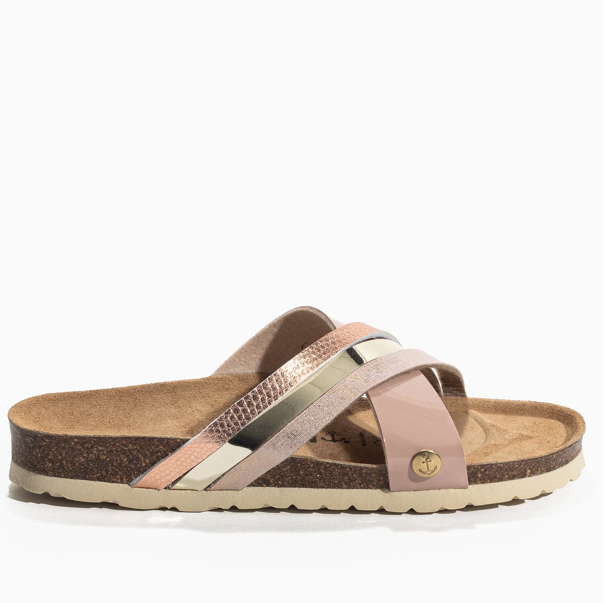 Sandales MATISSE rose-or, BAYTON