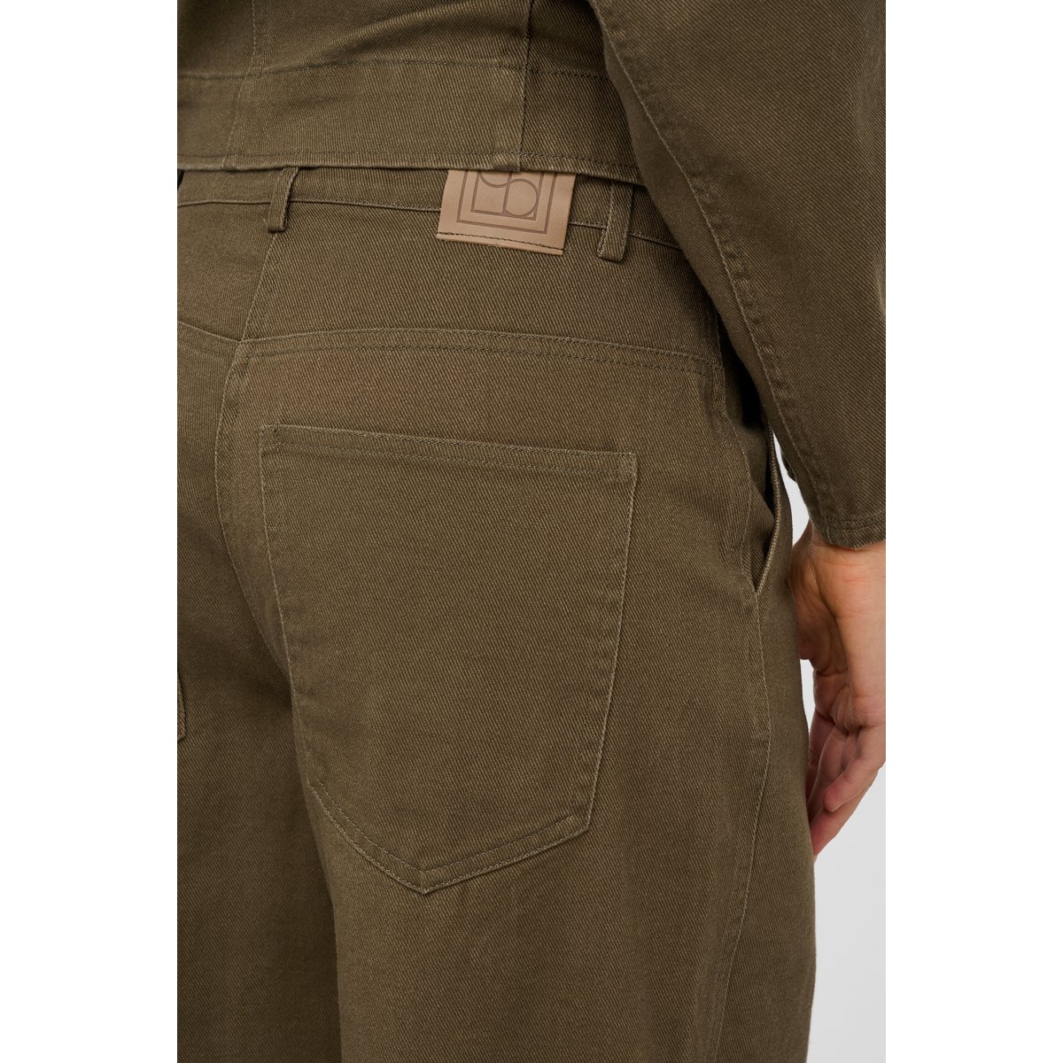 Pantalon Casual vert beech, SOAKED IN LUXURY