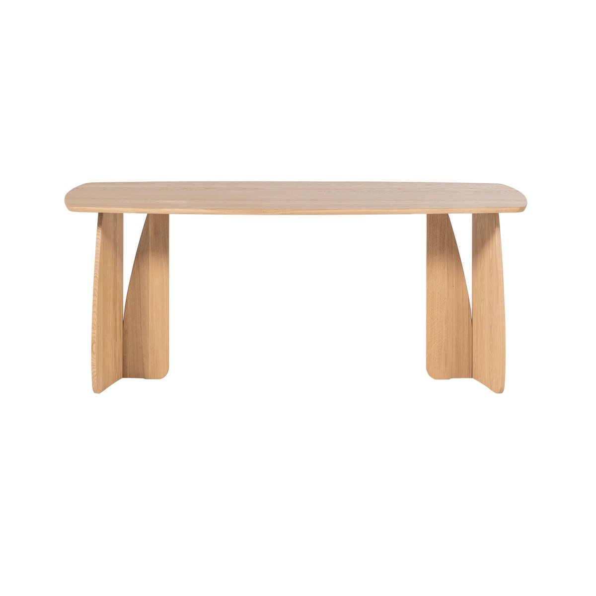Table à manger en bois de chêne VEERE naturel, WOOOD