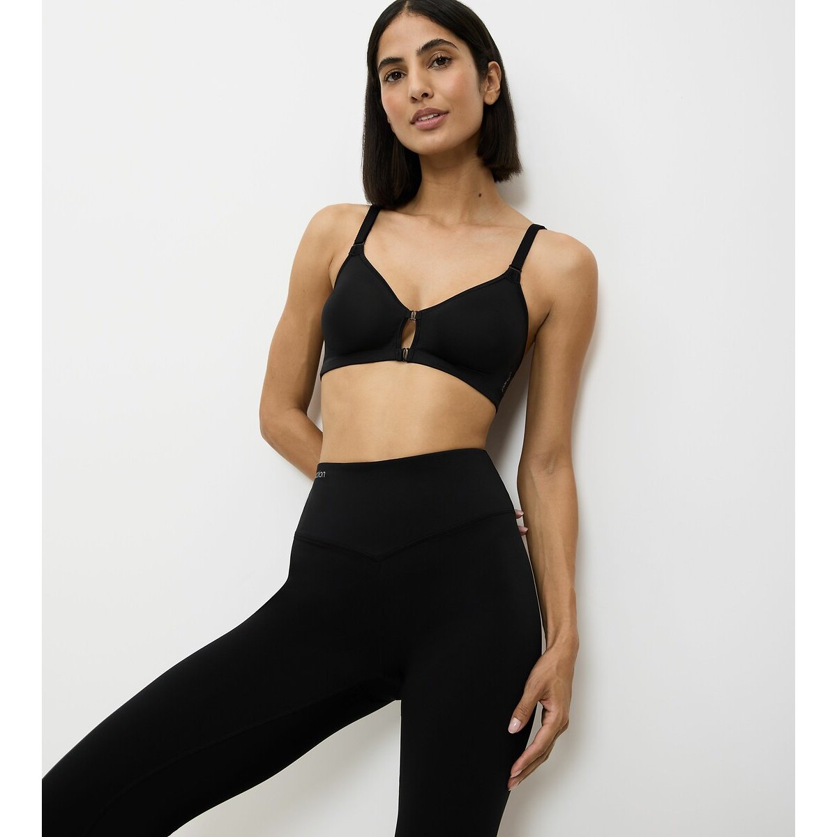 Sport-BH zonder beugels Fitness zwart, TRIUMPH
