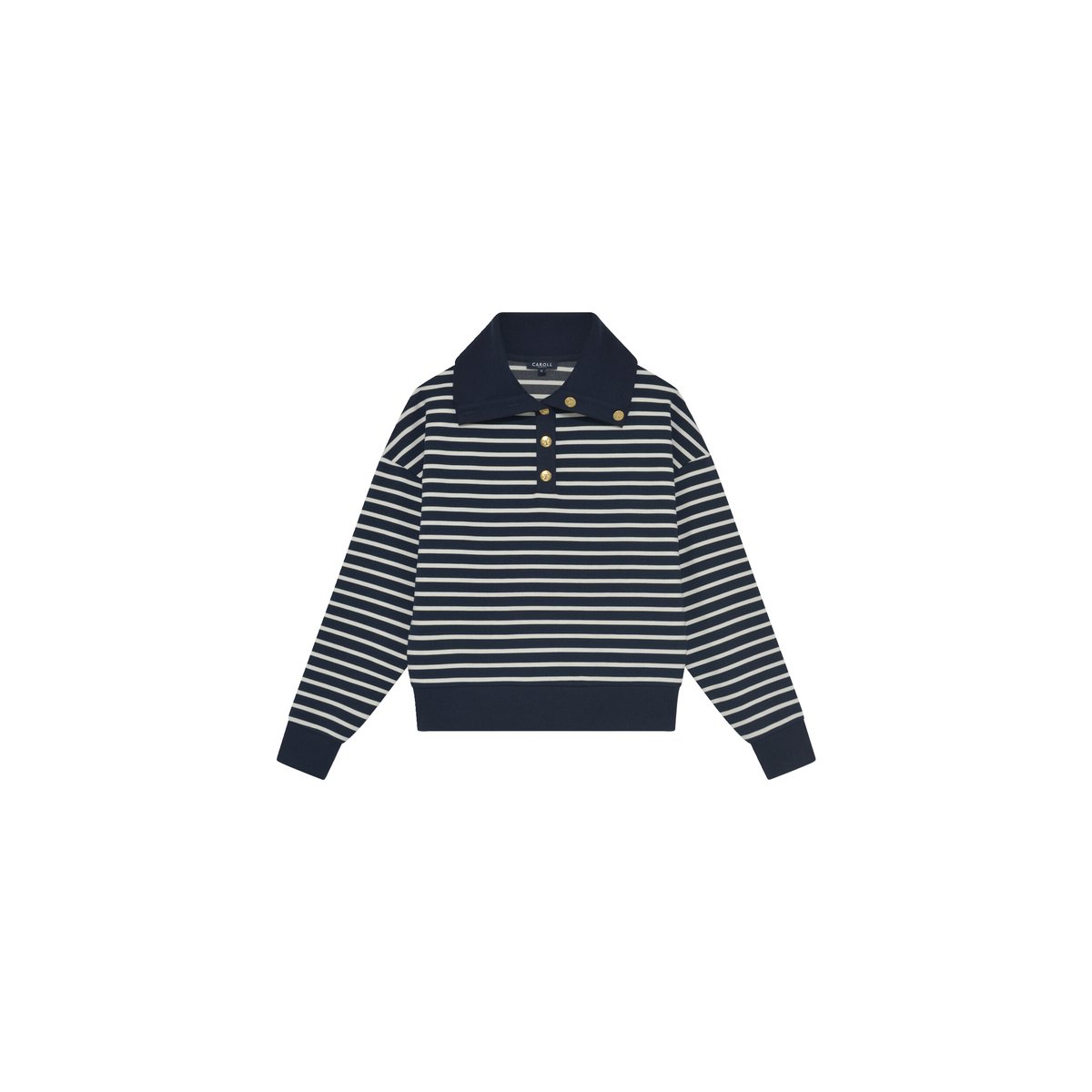 Sweatshirt Tlouis bleu marine, CAROLL