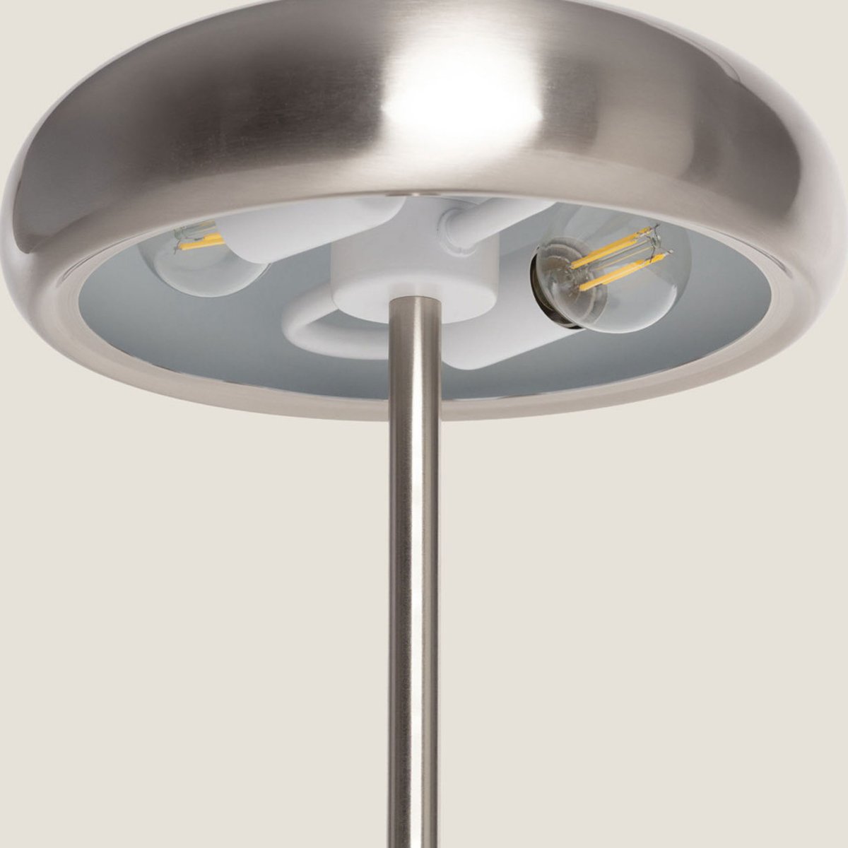 Lampe à poser champignon- NALO chrome, DRAWER