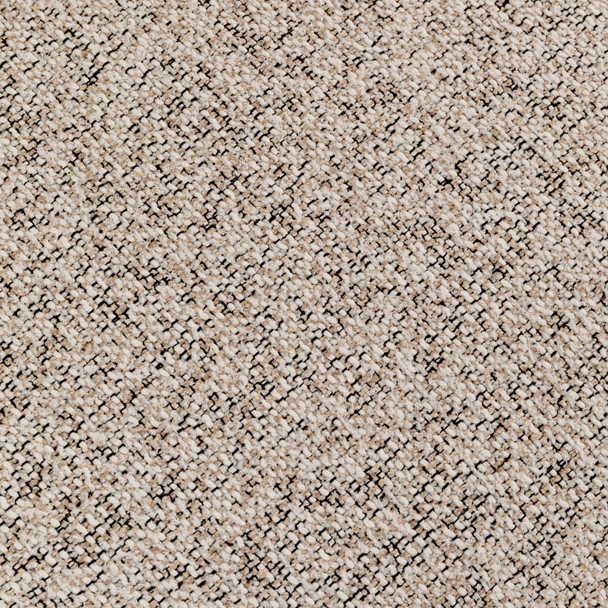 Canapé d'angle en polyester tressé, INFINITY beige, KARE DESIGN