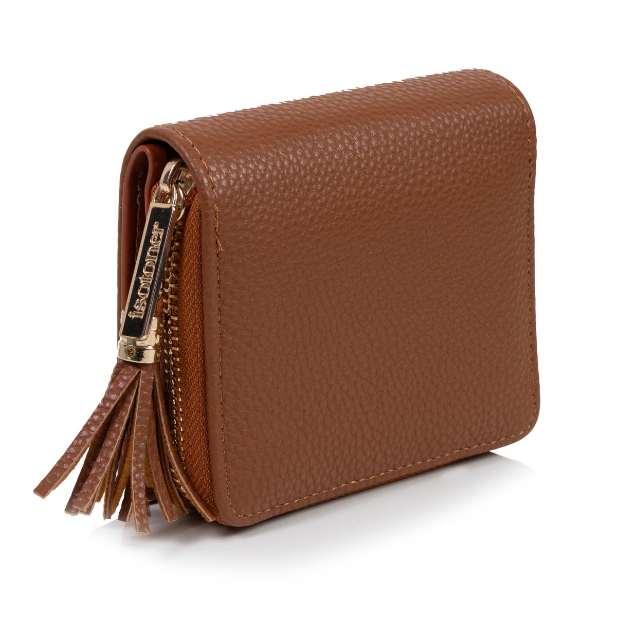 Porte-monnaie compact ,protection rfid anti-piratage de carte camel, ISOTONER