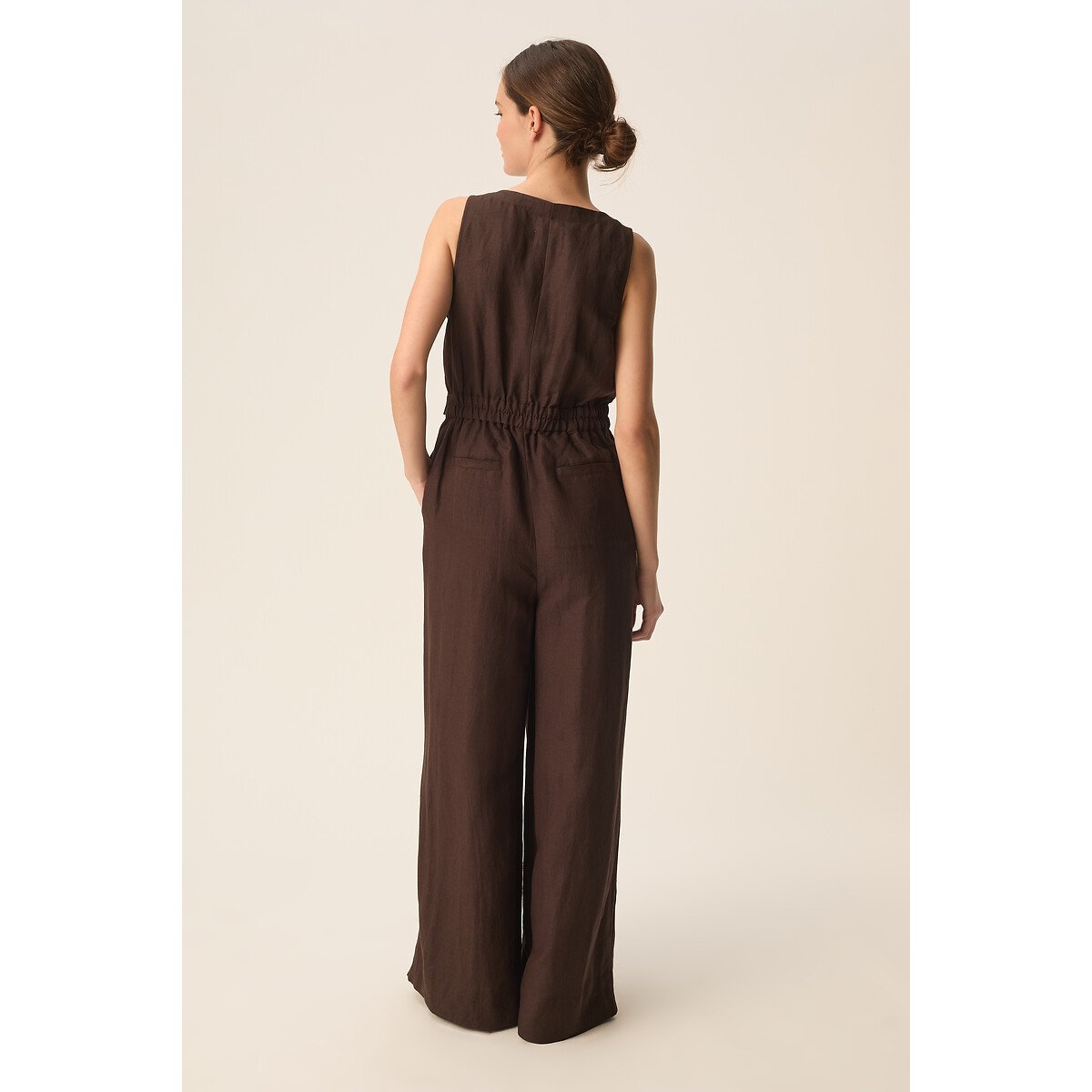 Tahomi Sleeveless Jumpsuit earth, DES PETITS HAUTS