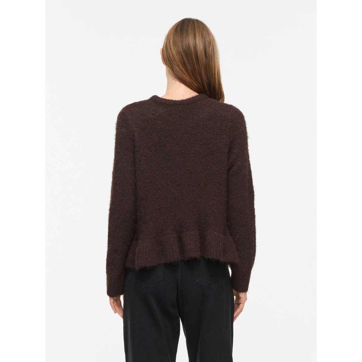 Pull En Maille marron - coffee bean1, VILA