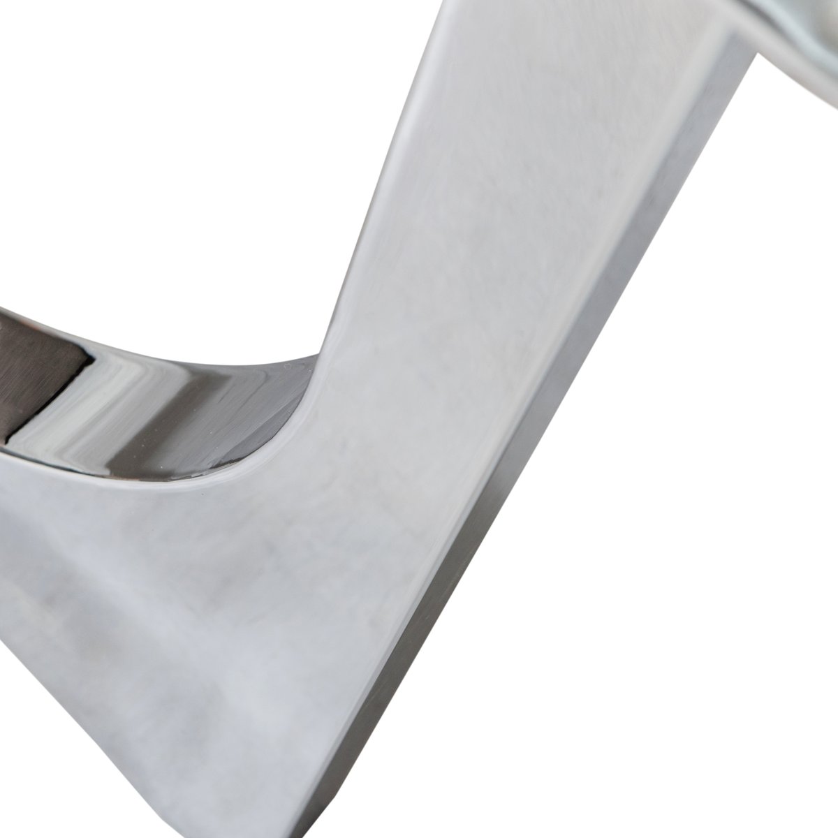 Pied de table en métal ZAANDAM chrome, WOOOD