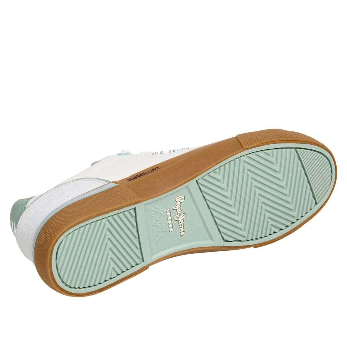 Kenton - Baskets Classiques Avec Détails En Daim vert clair, PEPE JEANS