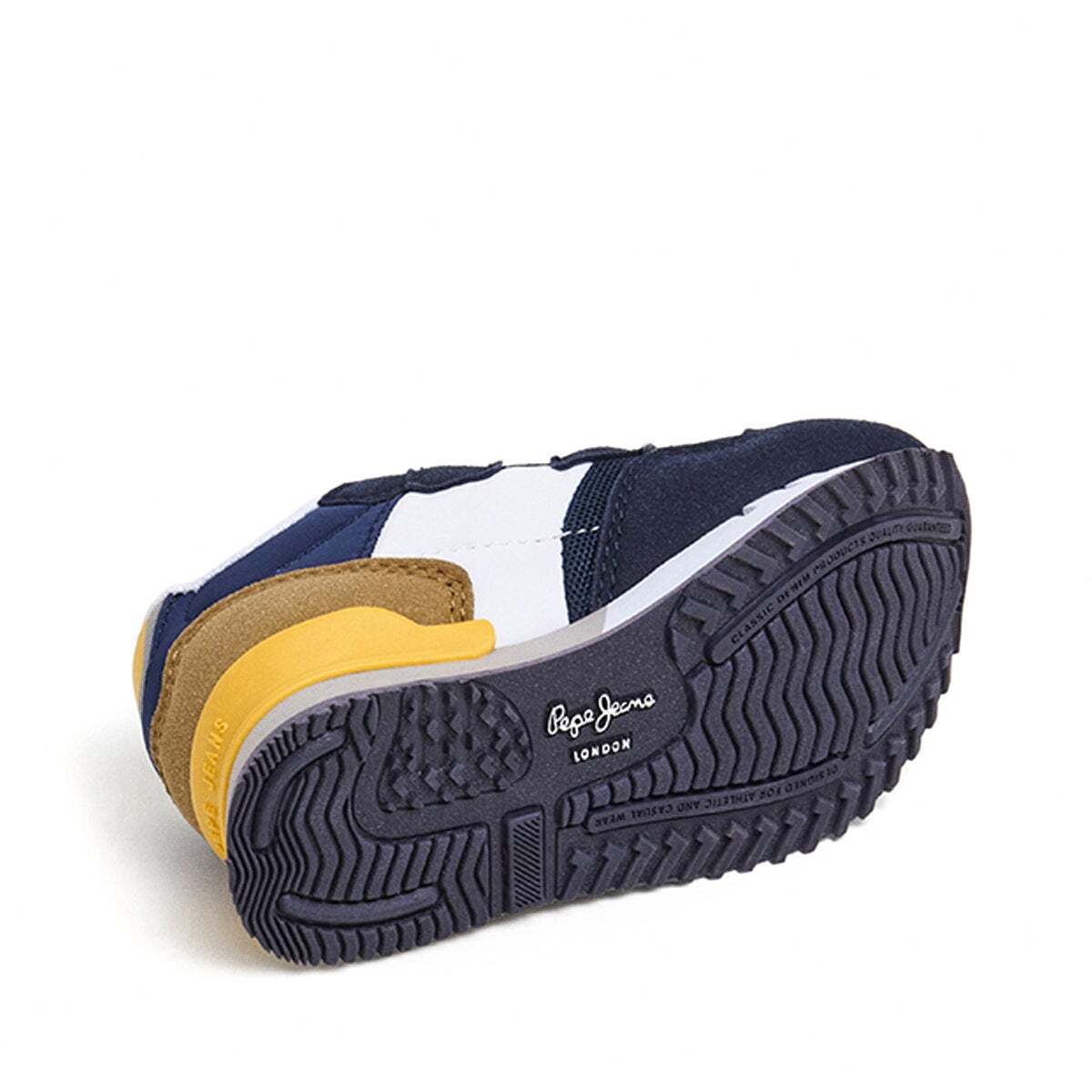 Baskets À Fermeture Velcro bleu marin, PEPE JEANS