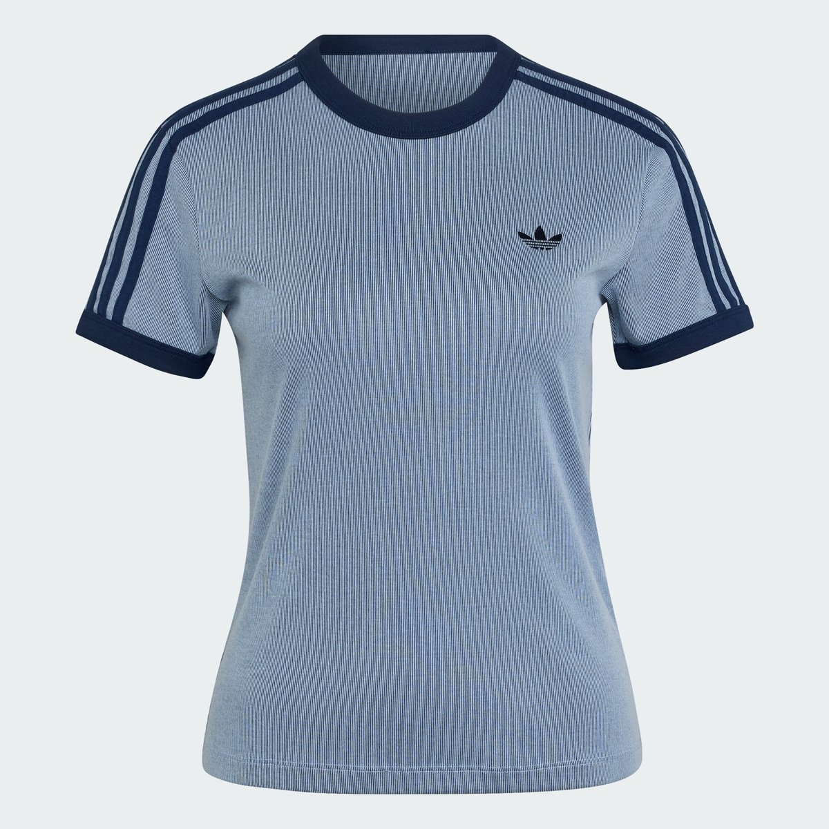 T-Shirt Chiné 3S Cali T-Shirt Chiné 3S Cali warm vanilla / bold gold / night indigo, adidas Originals