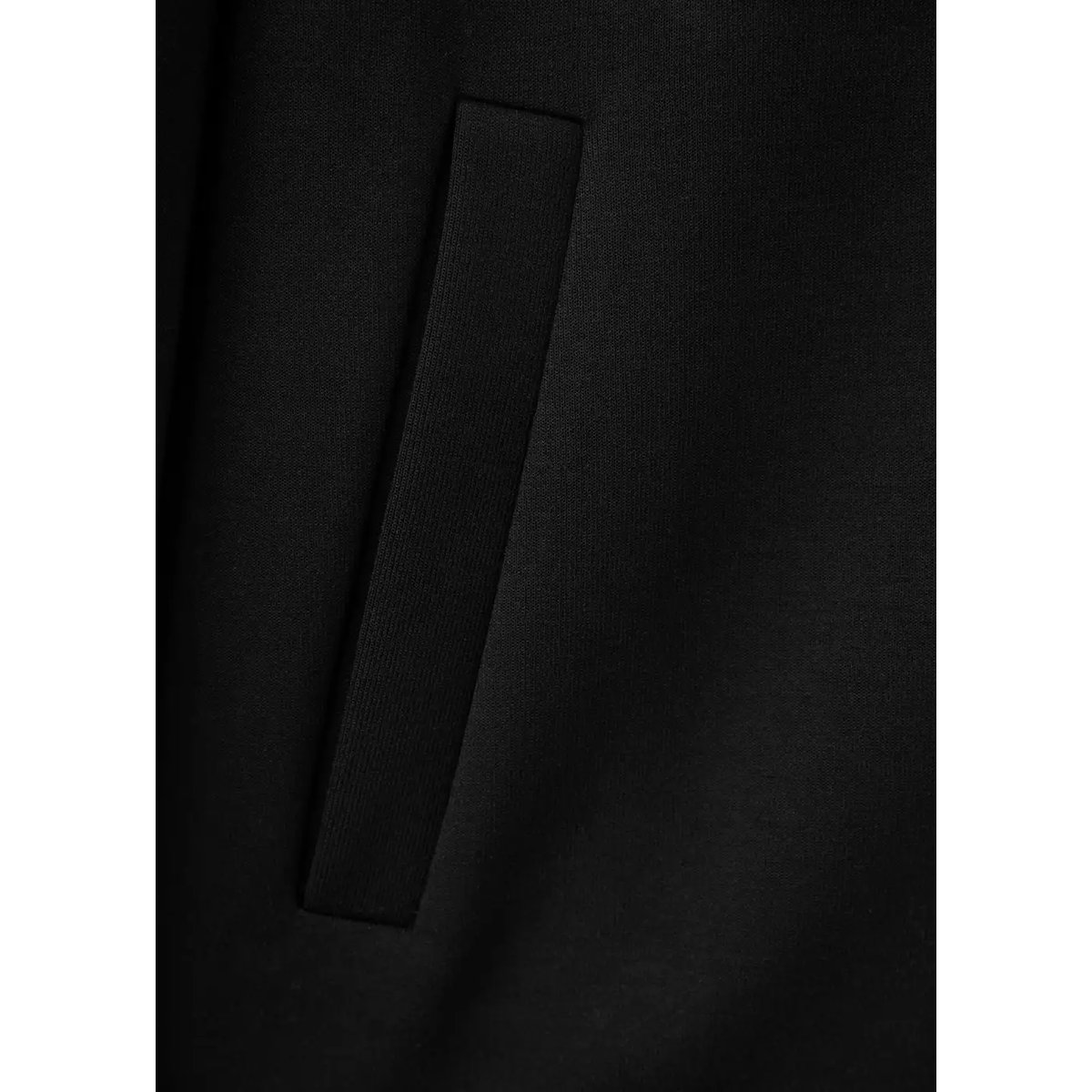 Veste bomber en coton mélangé noir, MANGO MAN